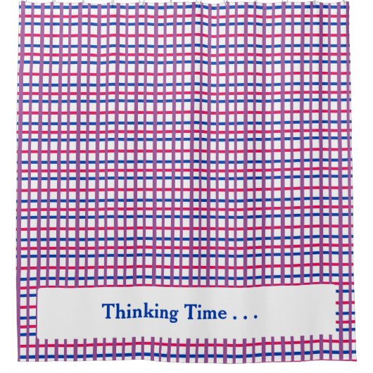 Unterzeichnete Bisexuelle Farbtattersalle Duschvorhang (Vorderseite)