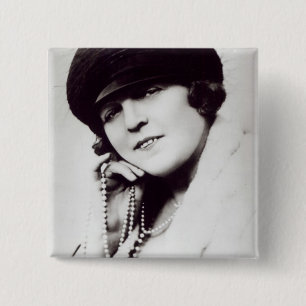 Unterzeichnete Fotografie von Marie Lloyd Button