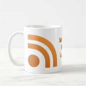 Unterzeichnete Ihre Valentines-Herz-Punkt-Tasse Kaffeetasse (Links)