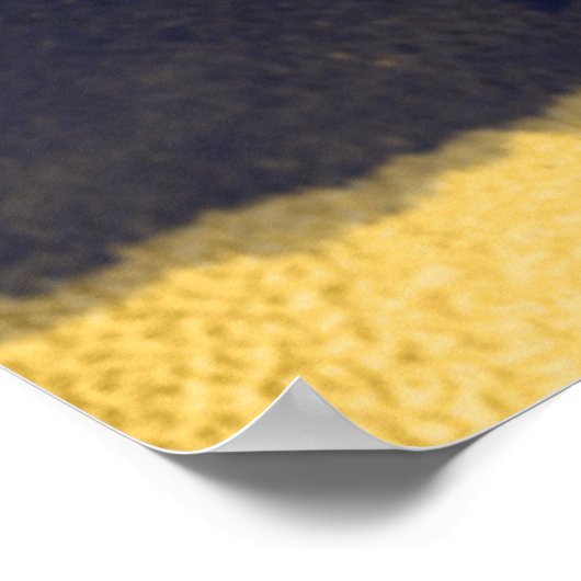 Unterzeichnung der feierlichen Programme | Blue We Poster (Ecke)