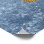 Unterzeichnung der feierlichen Programme | Blue We Poster (Ecke)