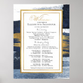 Unterzeichnung der feierlichen Programme | Blue We Poster (Vorne)