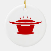 Unterzeichnung der koreanischen GRILLEN (고 기 이) Keramik Ornament (Hinten)