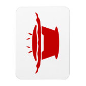 Unterzeichnung der koreanischen GRILLEN (고 기 이) Magnet (Vertikal)