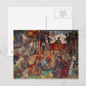 Unterzeichnung der Magna Carta, 1215 Postkarte (Vorne/Hinten)