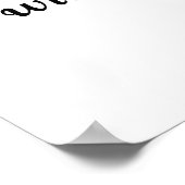 Unterzeichnung der motivierend Personalabteilung Poster (Ecke)