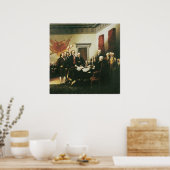 UNTERZEICHNUNG DER UNABHÄNGIGKEIT POSTER (Küche)