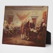 Unterzeichnung der Unabhängigkeitserklärung Fotoplatte (Seite)