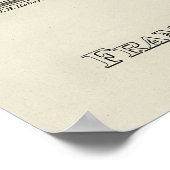 Unterzeichnung der Unabhängigkeitserklärung Poster (Ecke)