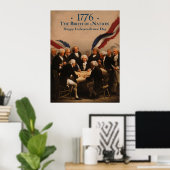 Unterzeichnung der Unabhängigkeitserklärung Poster (Heimbüro)