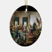 Unterzeichnung der Verfassung Keramikornament (Rechts)