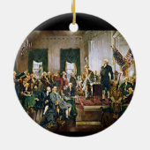 Unterzeichnung der Verfassung Keramikornament (Hinten)