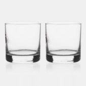 Unterzeichnung des 15. Crystal Wedding Anniversary Whiskyglas (Links)