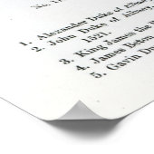 Unterzeichnung des 15. und 16. Jahrhunderts durch  Poster (Ecke)