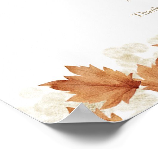 Unterzeichnung des Hochzeit im Herbst-Programms im Poster (Ecke)