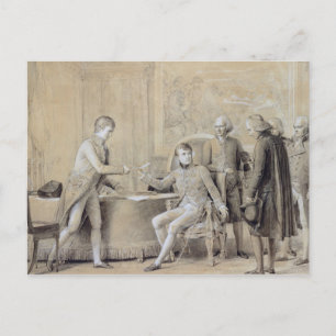 Unterzeichnung des Konkordats Postkarte