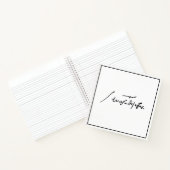 Unterzeichnung durch St. Theresa von Avila Heilige Notizblock (Innenseite)