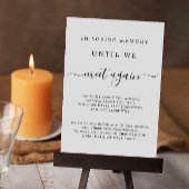 Unterzeichnung eines Hochzeitstabs | In Love Memor Einladung