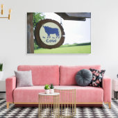 Unterzeichnung eines Milchviehbetriebs Leinwanddruck (Insitu (Wohnzimmer))