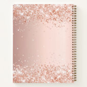 Unterzeichnung eines Notkredits Agent Rose Goldsig Notizblock (Rückseite)