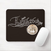 Unterzeichnung Elizabeth I (Version 1) Mousepad (Mit Mouse)