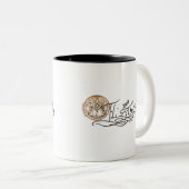 Unterzeichnung Elizabeth I (Version 2) Zweifarbige Tasse (VorderseiteRechts)