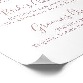 Unterzeichnung von Gold-Signature-Drinks für Minim Poster (Ecke)