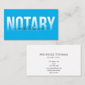 Unterzeichnung von Notar-Agent-Rose Gold-Marmor-Ge Visitenkarte (Vorne/Hinten)