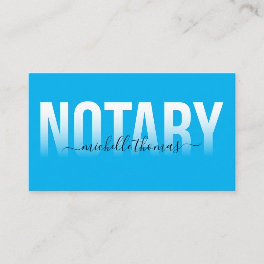 Unterzeichnung von Notar-Agent-Rose Gold-Marmor-Ge Visitenkarte (Vorderseite)