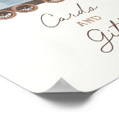 Unterzeichnung von Vintagen Zugbussen Poster (Ecke)