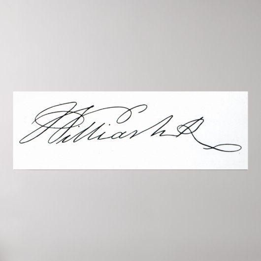 Unterzeichnung von William IV, 1831 Poster (Vorne)