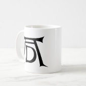 Unterzeichnungs-Monogramm Albrecht Durer Kaffeetasse (Vorderseite Links)