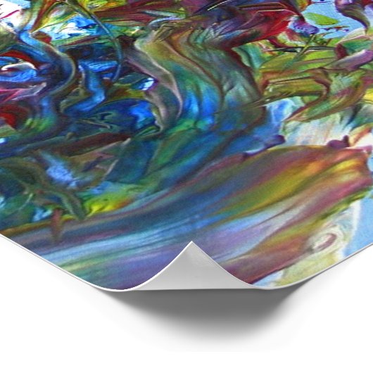 "Unticalled #9" Print by Koopa the Turtle Poster (Ecke)