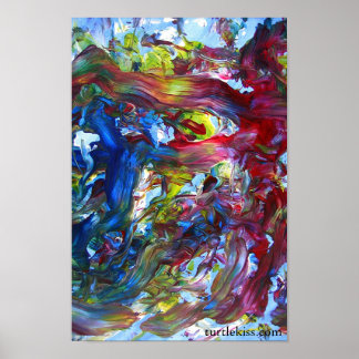 "Unticalled #9" Print by Koopa the Turtle Poster