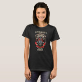 Until Real Firefighter Shows  Fireman Firefighter  T-Shirt (Vorne ganz)