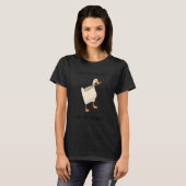 Untiteles Funny Goose Game Meme T-Shirt (Vorne ganz)