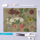 Untitelte Blume 3 nach Follower von Eugene Grasset Seidenpapier (Handwerk)