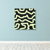 Untitelte moderne Kunst Leinwanddruck (Insitu (Holzboden))