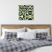 Untitelte moderne Kunst Leinwanddruck (Insitu (Schlafzimmer))