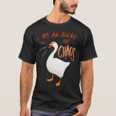 Untitelter Gänsehaut-Agent des Chaos-Aufklebers T-Shirt (Vorderseite)