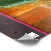 Untiteltes Holzmosaik Poster (Ecke)