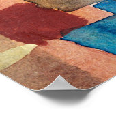 Untitled (1914) by Paul Klee Poster (Ecke)