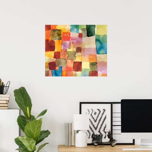 Untitled (1914) by Paul Klee Poster (Heimbüro)