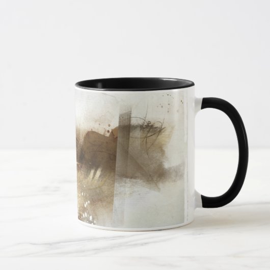 untitled abstrakte Kunst Tasse (Rechts)