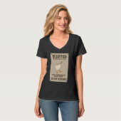 Untitled Goose Game  Wanted T-Shirt (Vorderseite Vollansicht)