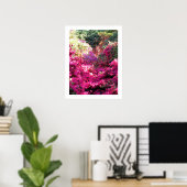 UNTITLED Rhododendron Blumenfotografie Poster (Heimbüro)