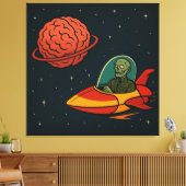 Untot Missle Man Leinwanddruck (Insitu (Wohnzimmer))