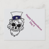 Untot Sam Greetings Feiertagspostkarte (Vorderseite)