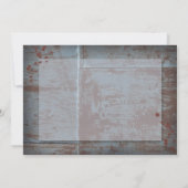 Untot Zombie Halloween | Einladung von Creepy (Rückseite)