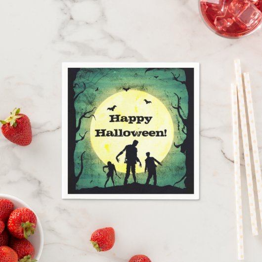 Untot Zombies Zombie Halloween-Party Serviette (Beispiel)